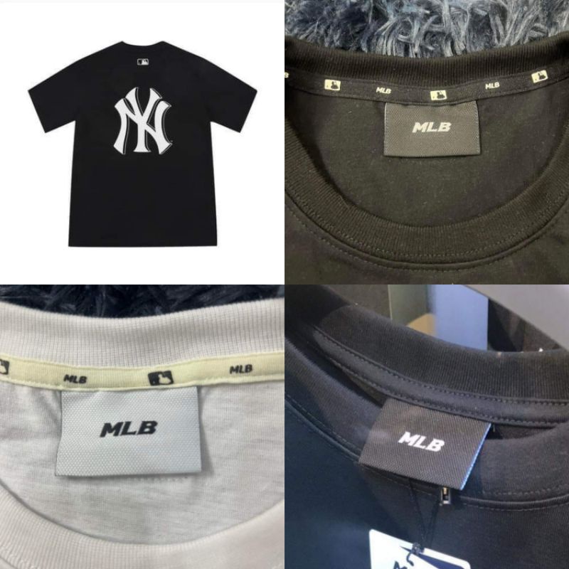Áo thun MLB basic logo chính hãng