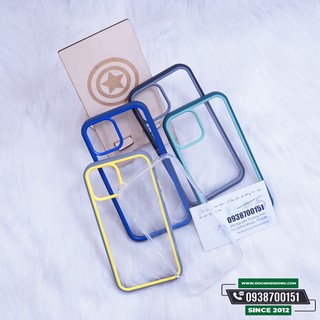 Ốp Lưng IPhone 12 Pro Max Mini Likgus Lưng Trong Viền Màu Chống Sốc Tổng Hợp