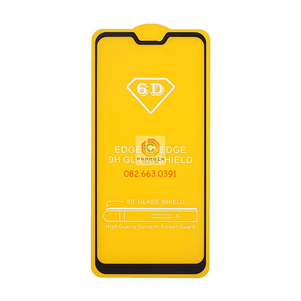 Kính cường lực Full màn Asus Zenphone Max M2 Full keo, 9H bền, chuẩn