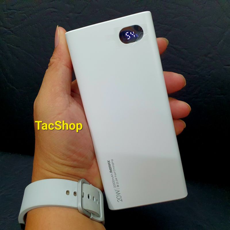 Pin sạc dự phòng Remax RPP-292 dung lượng 20000mAh hỗ trợ sạc nhanh 22.5W - BH 12 tháng