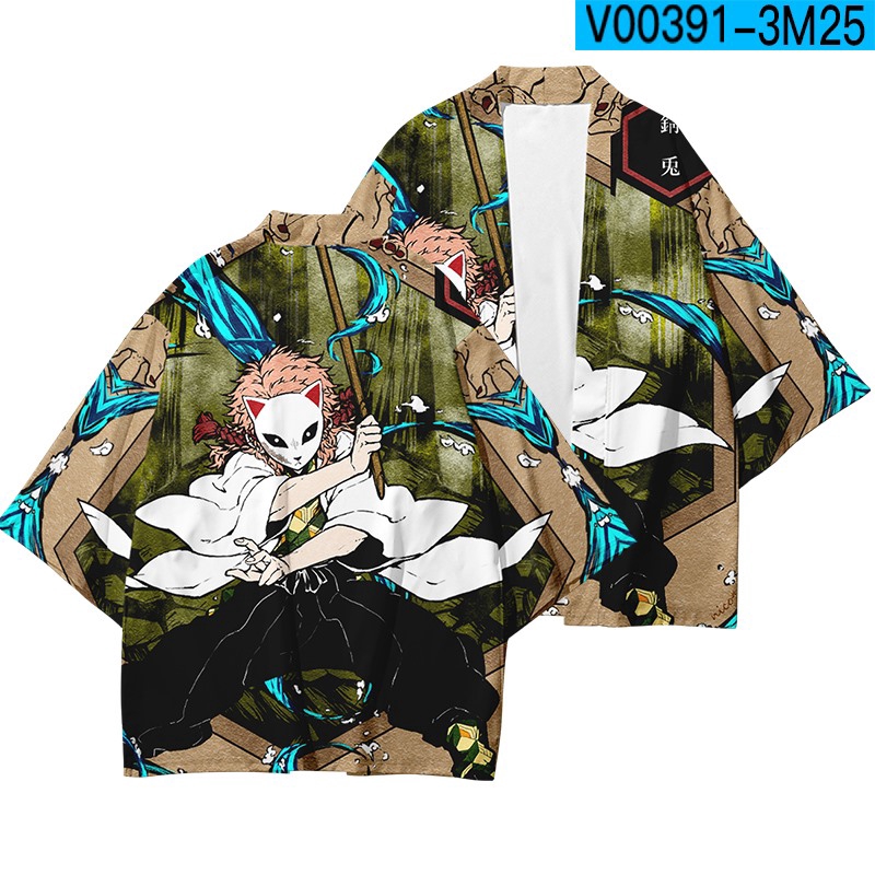 Áo Khoác Kimono Dùng Hóa Trang Nhân Vật Anime Độc Đáo