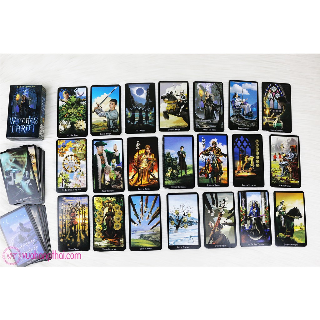 Bộ Bài Tarot Witches Cao Cấp