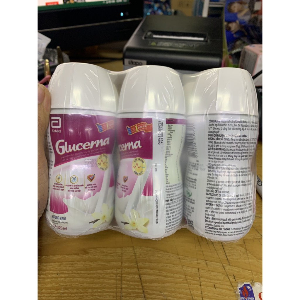 Lốc 6 chai Glucena 237ml- Chính hãng