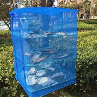 Lồng lưới phơi cá chống ruồi muỗi dạng gập tiện dụng