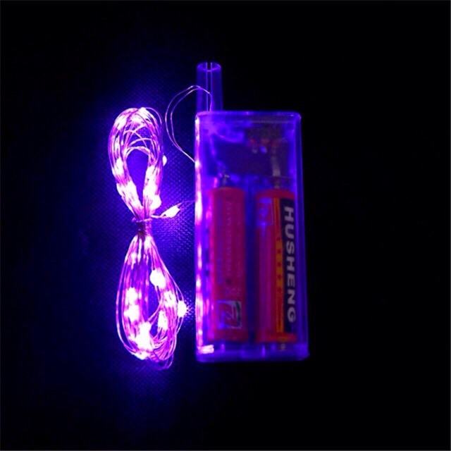 Dây đèn led Fairylight, dây đèn đom đóm dài 3m dùng pin AA