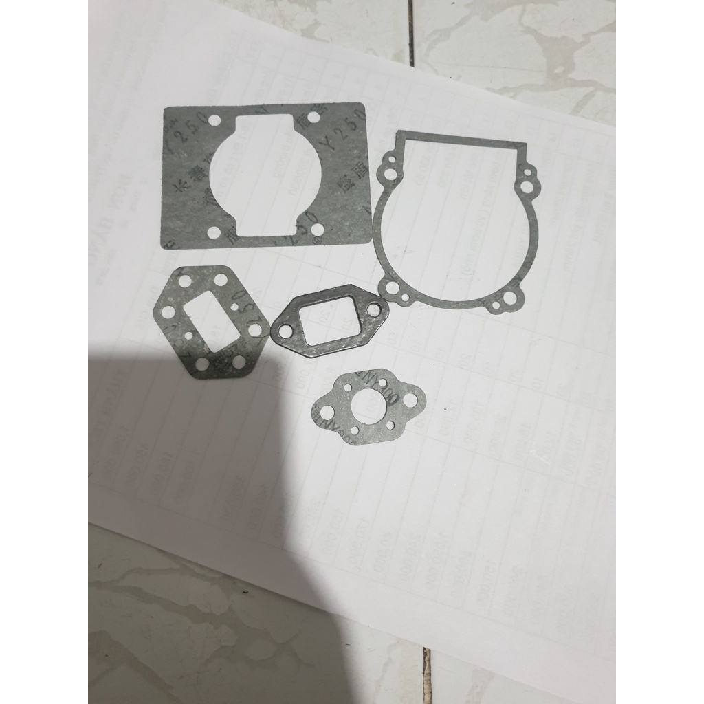 BỘ RON  MÁY CẮT CỎ 2 THÌ 143 HUQ. 5 CHI TIẾT