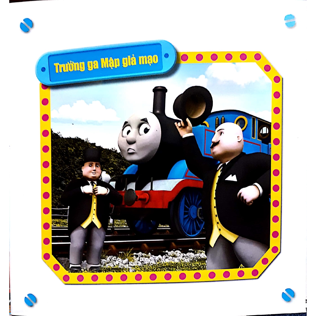 Sách - Thomas &amp; Friends (Cấp Độ 3) - Trưởng Ga Mập Giả Mạo