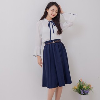 Chân váy xòe dáng chữ A thời trang cho nữ