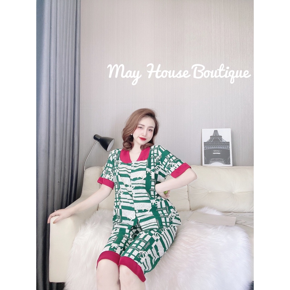Đồ Bộ Lửng Bigsize 50-100kg Lụa Nhật Cổ Sen Mặc Nhà Cho Nàng Múp | BigBuy360 - bigbuy360.vn