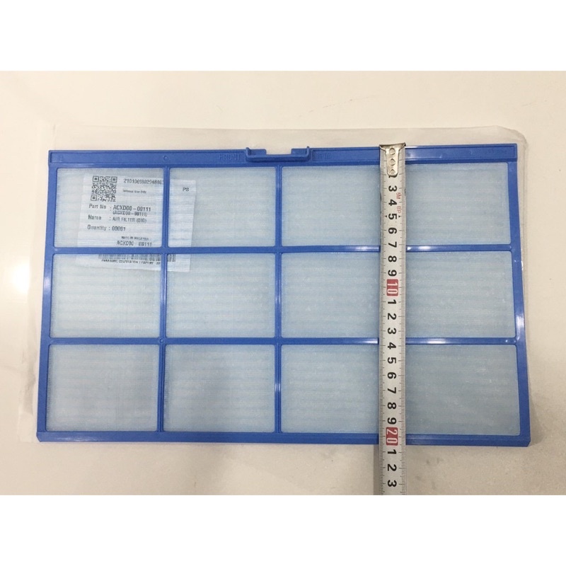 LƯỚI LỌC RÁC ĐIỀU HOÀ MÁY LẠNH PANASONIC LOẠI 4 TẤM