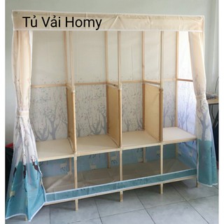 Tủ vải 4 buồng cam kêt chứa được 100kg bảo hành 3năm