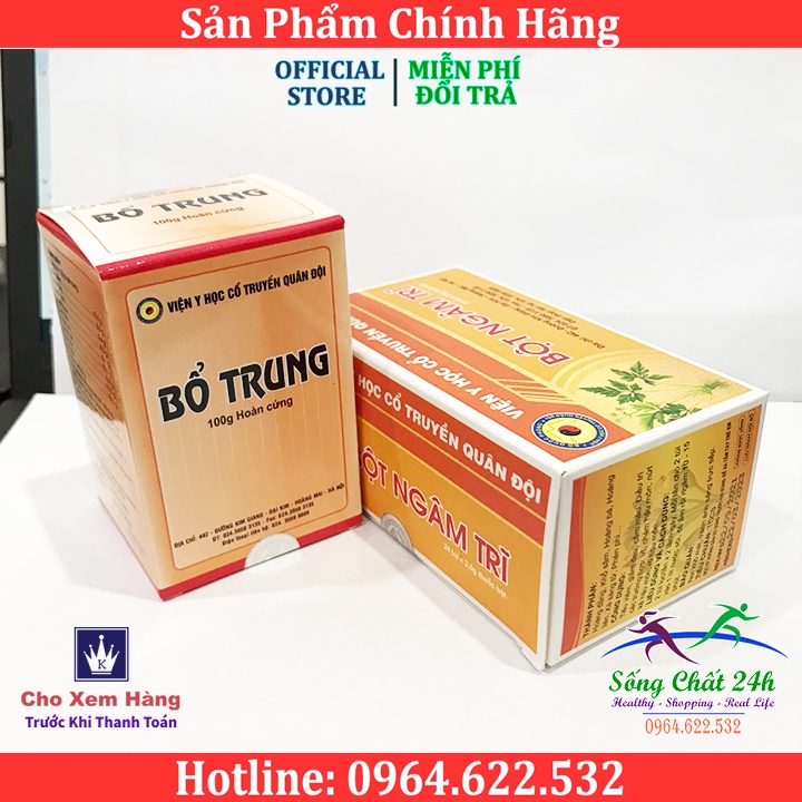 Bột Ngâm Trĩ Viện Y Học Cổ Truyền Quân Đội - Sống Chất 24h