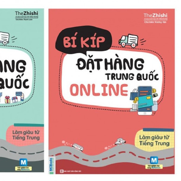 Sách - Combo 2 cuốn  Bí Kíp Làm Giàu Từ Trung Quốc - Đặt Hàng Online Và Đánh Hàng Trung Quốc Tặng Kèm Bookmark