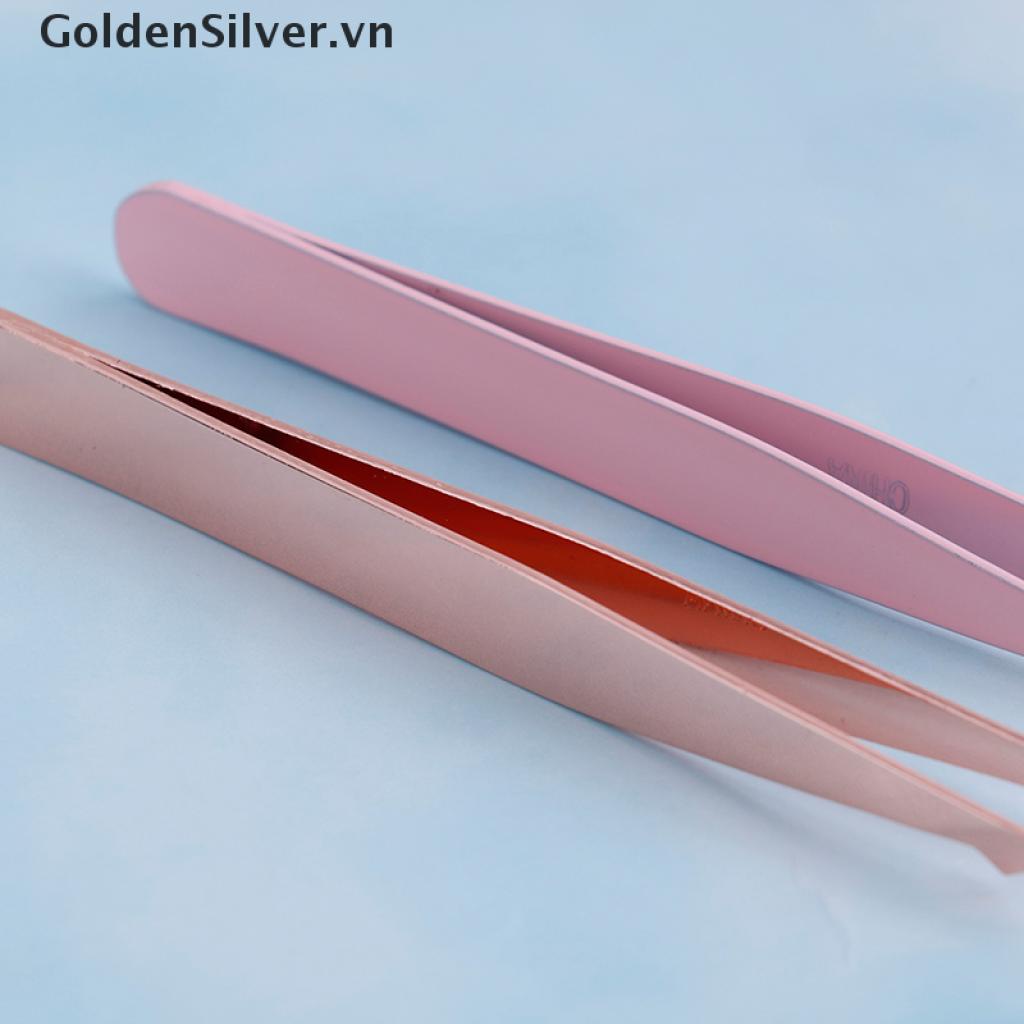 Nhíp Nhổ Lông Mày / Lông Mặt Bằng Thép Không Gỉ