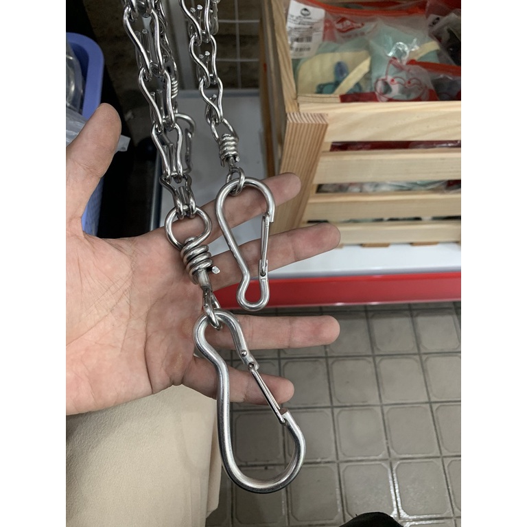 Dây Xích Inox Cho Chó Mèo Cao Cấp - Đầy Đủ Kích Thước