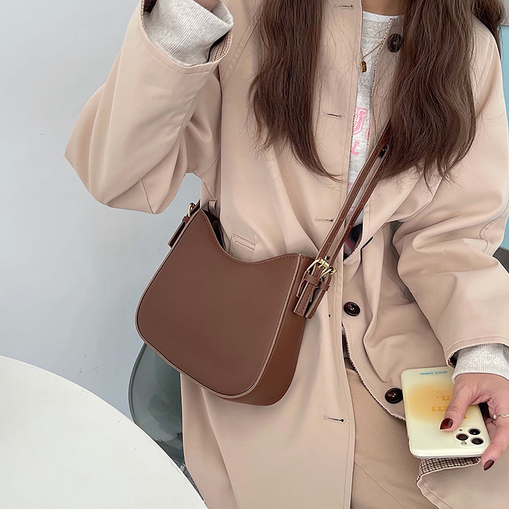 Túi đeo chéo nữ thời trang Zmin, chất liệu da PU cao cấp - T037