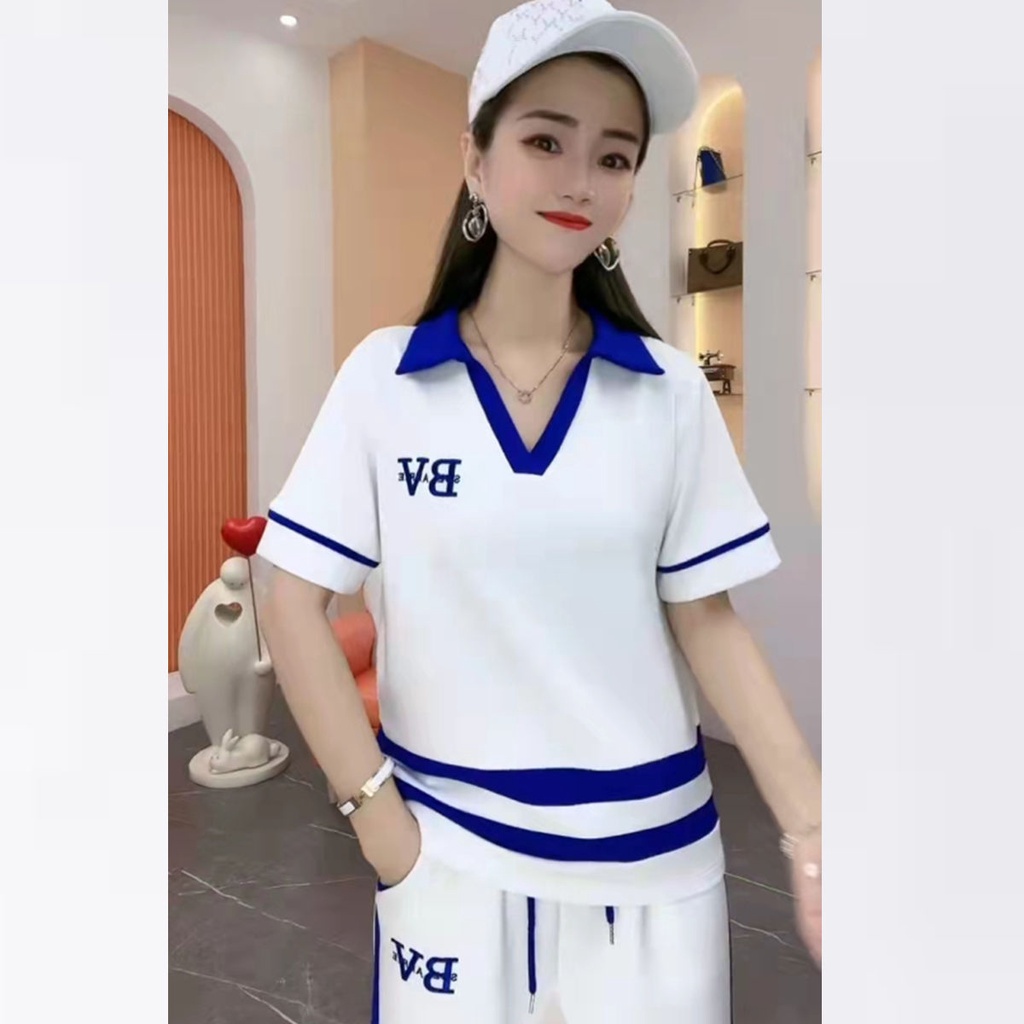 Áo/Quần/Set áo quần thời trang hè cho nữ 2022 thêu chữ độc đáo