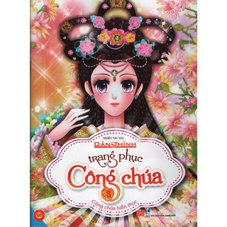Sách - Dán Hình Trang Phục Công Chúa - Tập 5 - Công Chúa Hiền Thục