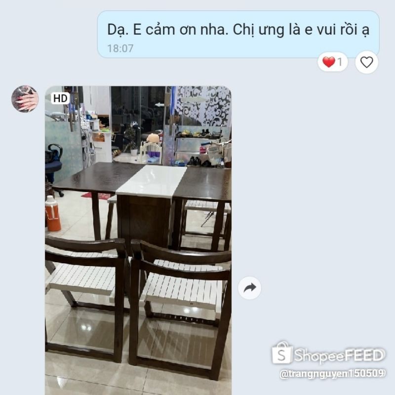 Bộ bàn ăn thông minh 4 ghế Gỗ Sồi Nga 100% ko pha gỗ tạp | BigBuy360 - bigbuy360.vn