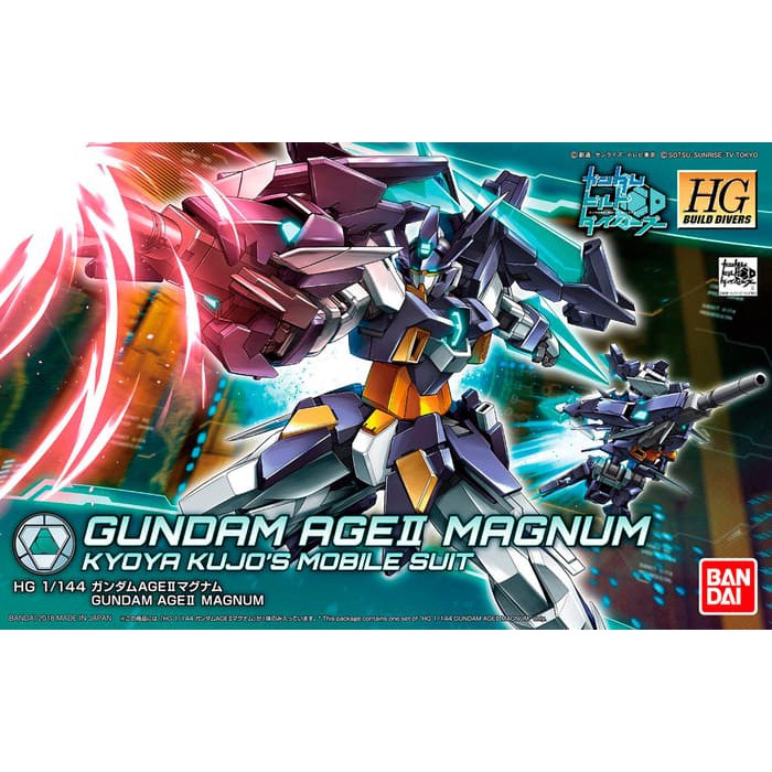 Mô Hình Đồ Chơi Gundam Age Ii Magnum Hgbd / Hg Build Divers 1 / 144 001