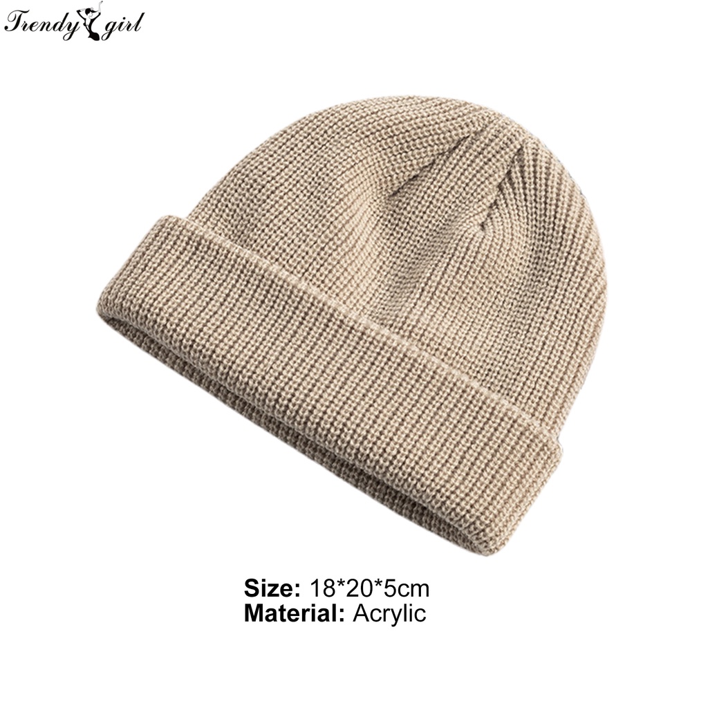 Mũ beanie giữ ấm mùa đông thời trang cho nam nữ