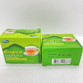 Trà Thảo Dược Eugica Cold & Flu Hộp 10 Gói