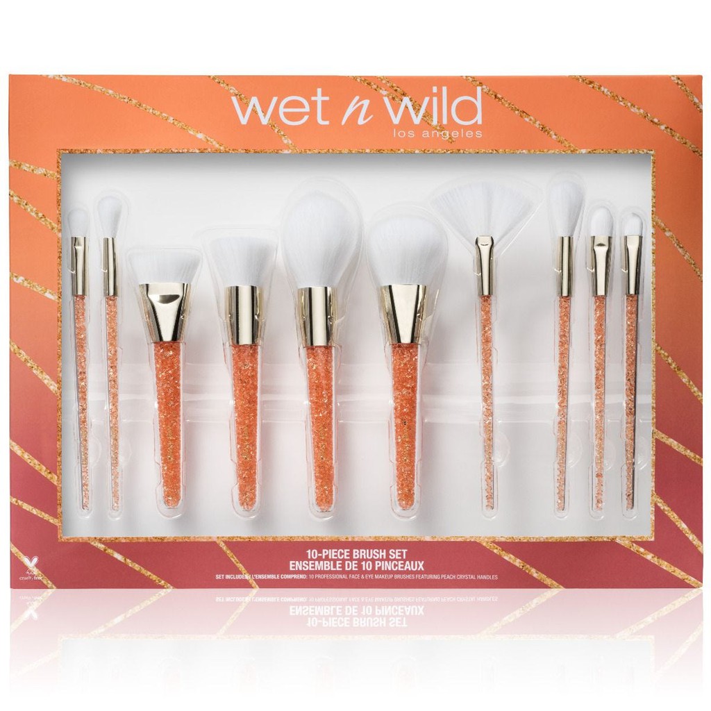 Set 10 Cọ Trang Điểm Wet n Edition Wild - 10 Piece Brush Collection Limited