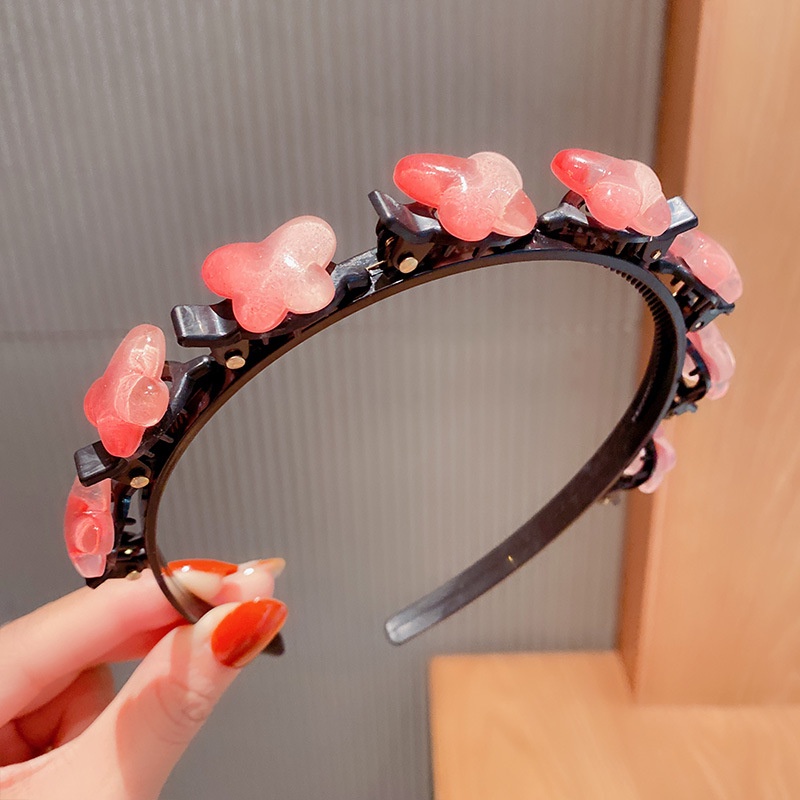 Dây Buộc Tóc Hình Hoa/Trái Cây Hoạt Hình Dễ Thương Không Làm Tổn Thương Tóc Cho Bé Gái 2022