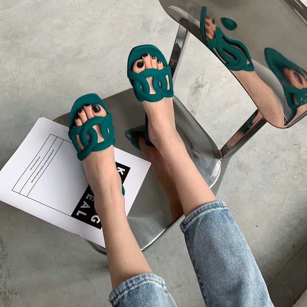 Dép vòng đế bệt mỏng nhẹ êm chân 2A01