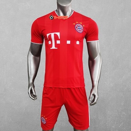 Bộ Quần Áo Bóng Đá Bayern Munich 20/21 - Thun Lạnh Cao Cấp VN - Cam Kết Hình Thật