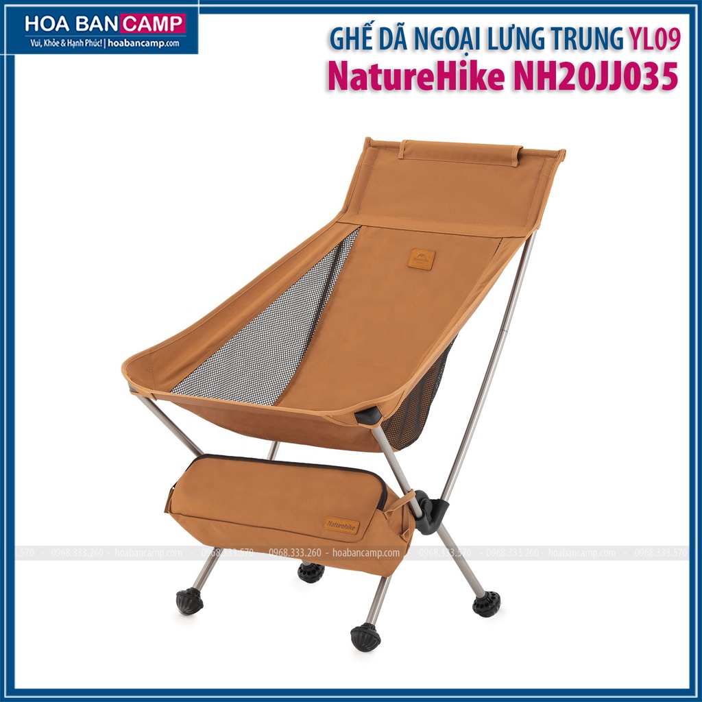 Ghế Dã Ngoại Lưng Trung NatureHike NH20JJ035 | YL09