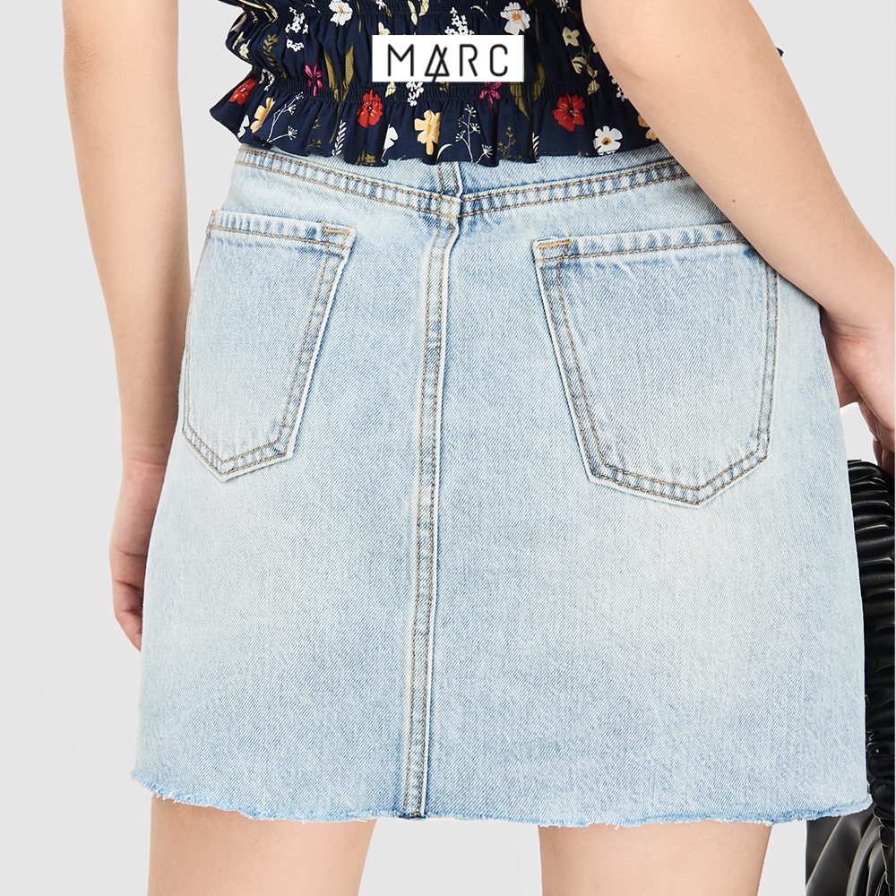 Váy nữ MARC FASHION jeans mini basic