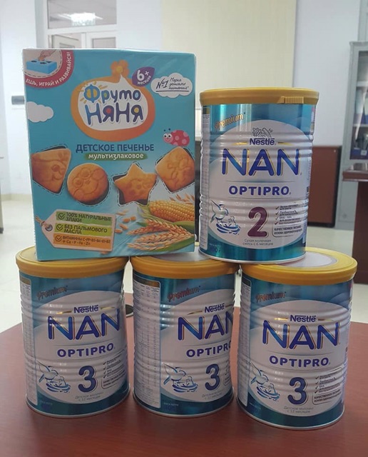 Sữa Nan Nga lon 400g hàng xách tay, có Bill đủ số