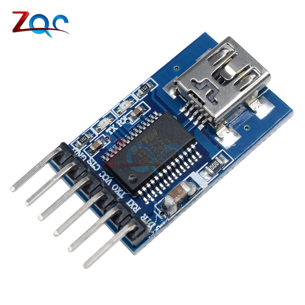 Mô Đun Chuyển Đổi Ft232Rl Ftdi Mini Usb Sang Ttl Rs232 Max232 3.3v 5.5v Chuyên Dụng Cho Arduino Mini