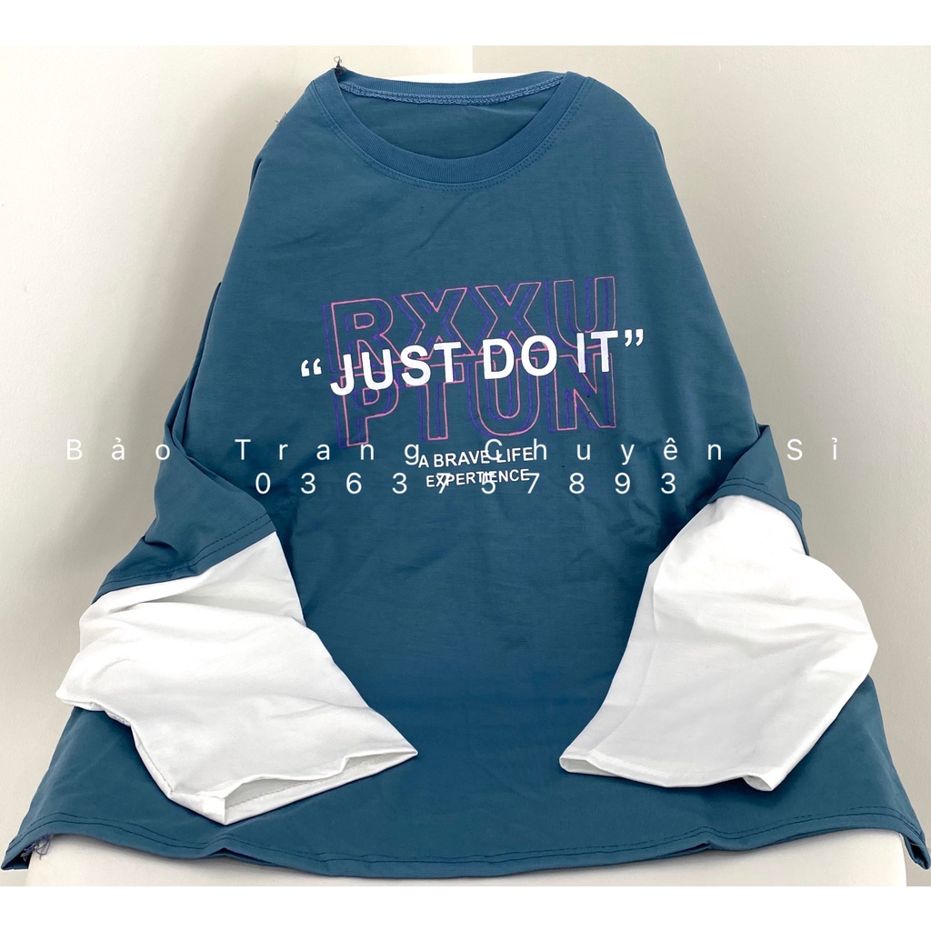 [CÓ ẢNH THẬT] Áo Thun Dài Tay XXO Tay Nối Form Rộng Unisex Nam Nữ 3 Màu Chất Thun Coton Ulzzang