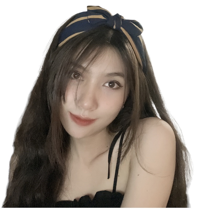 Cài tóc nơ xinh thời trang nữ dễ thương - Băng đô tóc nơ xinh