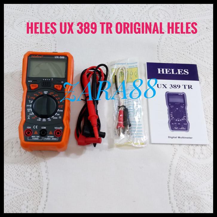 Đồng Hồ Vạn Năng Kỹ Thuật Số Heles Ux 389 Tr Chuyên Dụng