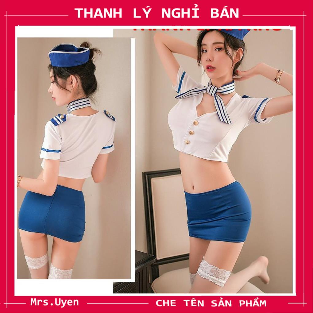 BỘ ĐỒ NGỦ COSPLAY SEXY GỢI CẢM - ĐÓNG VAI Y TÁ, TIẾP VIÊN, THỦY THỦ FULLSET KHÔNG TẤT | BigBuy360 - bigbuy360.vn