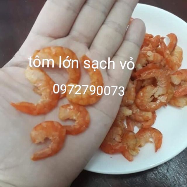 Tôm khô size trung trộn gỏi, nấu canh, kho quẹt chuẩn ngon