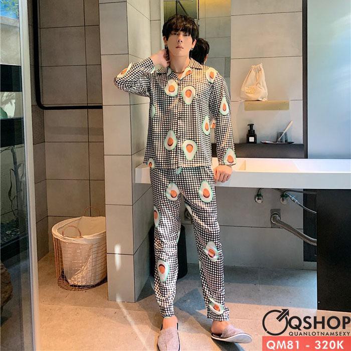 [SALE] BỘ ĐỒ PIJAMA NAM QM80-QM81