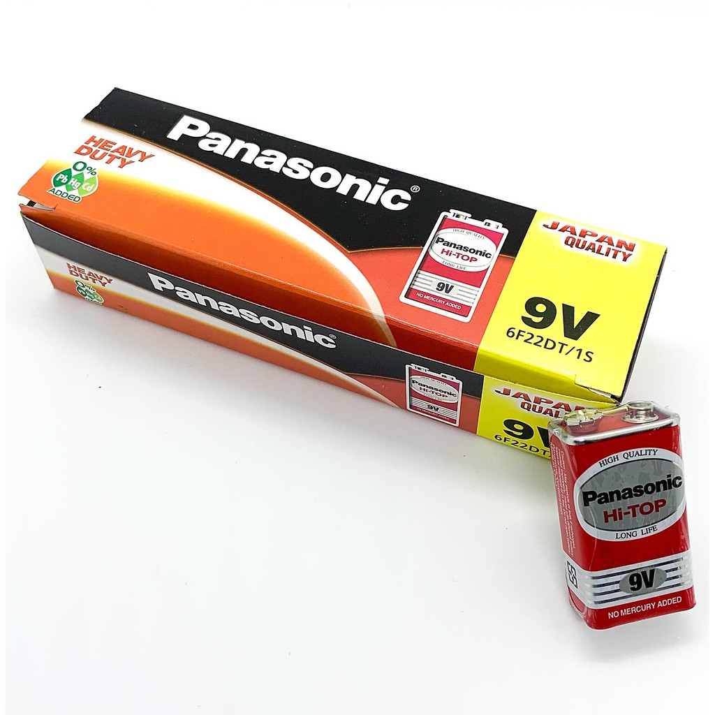 Pin 9V Panasonic Hàng Chính Hãng - Gía 1 viên