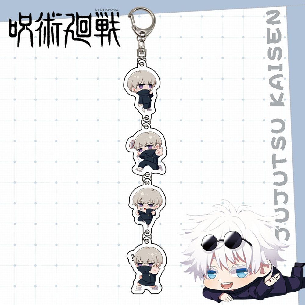 Móc khóa nhựa acrylic hình nhân vật anime dễ thương