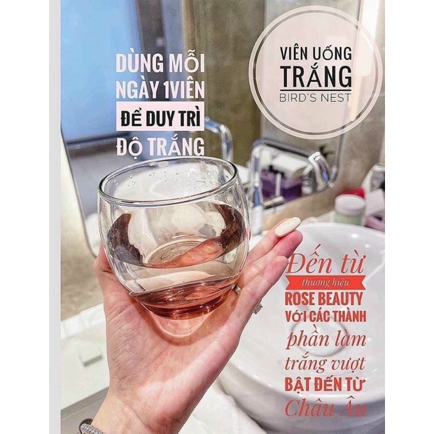 VIÊN UỐNG COLLAGEN BIRD'S NEST TRUYỀN TRẮNG DA