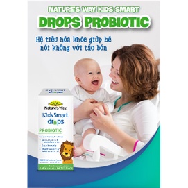 Men vi sinh cho bé Nature's Way Probiotic 20ml, siro uống bổ sung vitamin - Monnie Kids