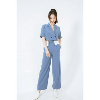 Áo croptop cổ 2 ve 2C CCHAT