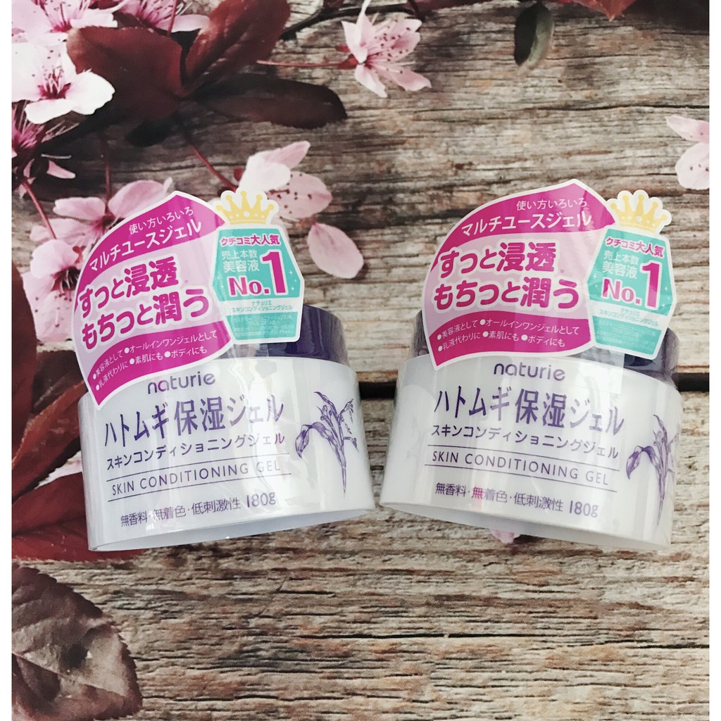 Kem Dưỡng Ẩm Trẻ Hoá Da Hạt Ý DĨ NATURIE hàng nội địa NHẬT BẢN