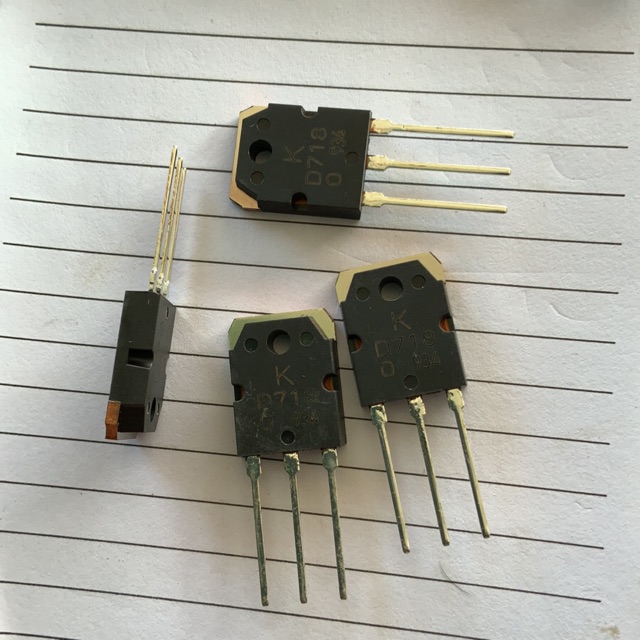 D718 Transitor lưng đồng KEC linh kiện điện tử ( 1 cái )