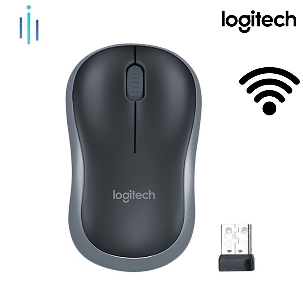 Chuột Wireless Logitech M185 - Gray