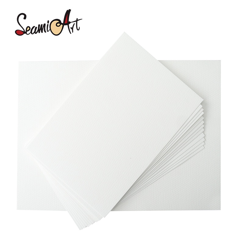 SEAMIART Set 10/20 Sheets of Watercolor Painting Paper 32K/16K 300gsm