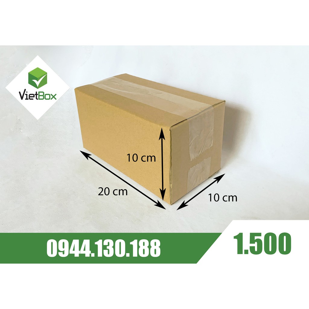 40 hộp carton 20x10x10